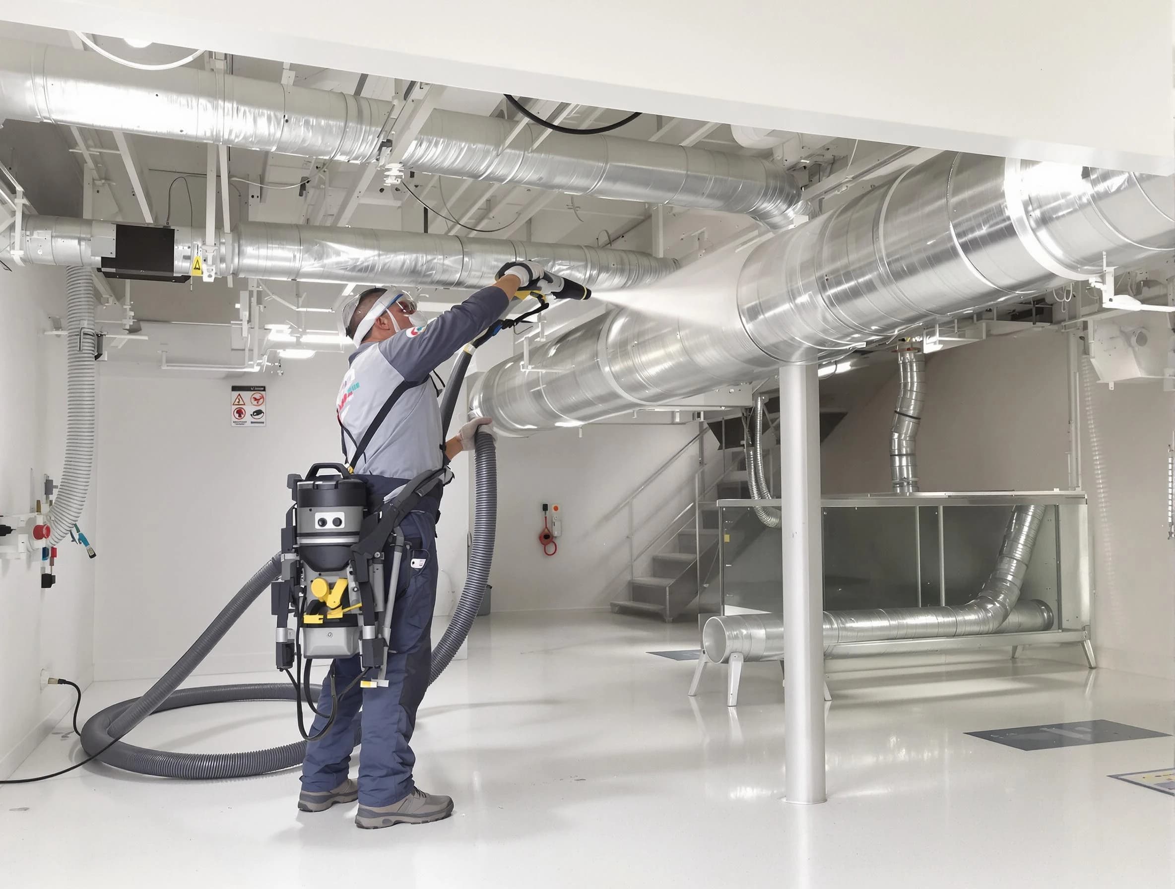 Professional central duct cleaning by Leeds Air Duct Cleaning in Leeds