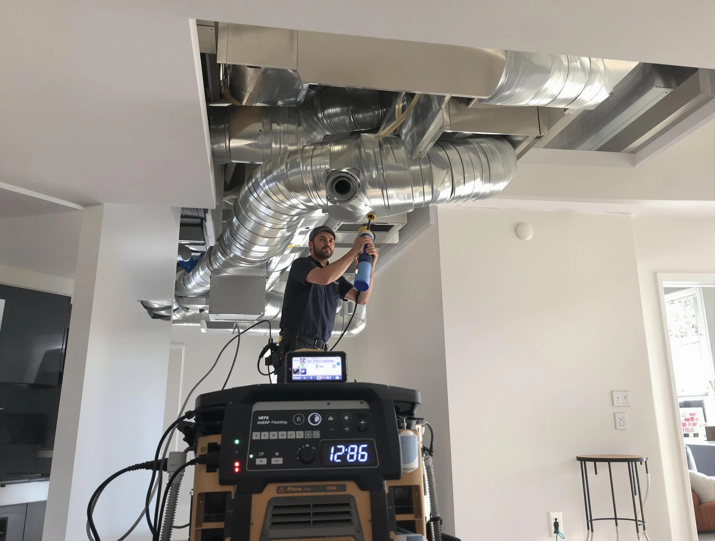 Advanced pure air duct cleaning by Leeds Air Duct Cleaning in Leeds