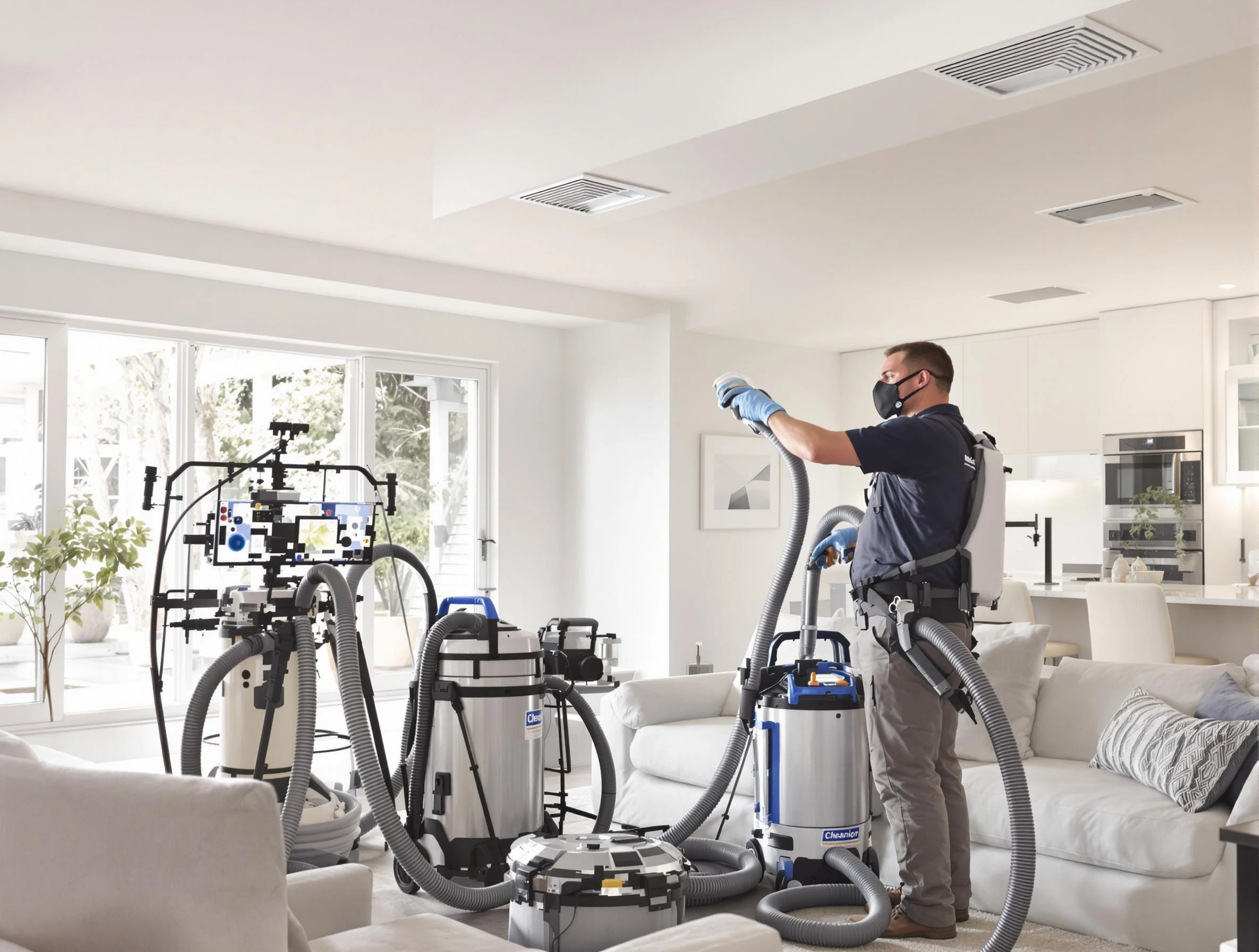 Professional AC duct cleaning by Leeds Air Duct Cleaning in Leeds