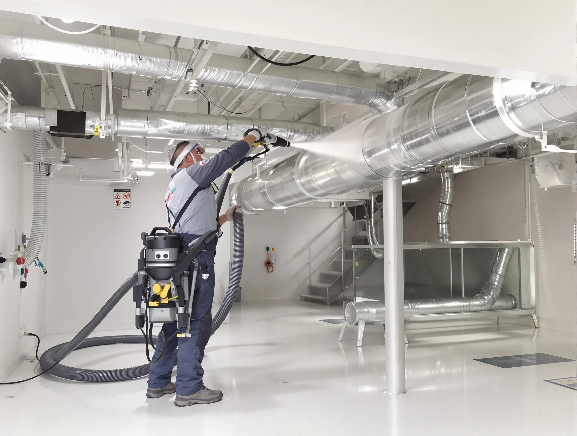 Professional central duct cleaning by Leeds Air Duct Cleaning in Leeds